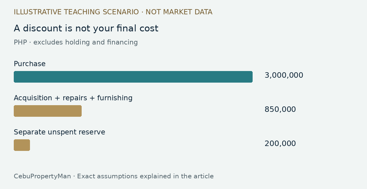 Count the full cost: illustrative financial comparison, with exact figures in the article.