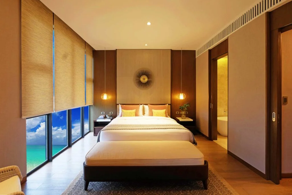 Sheraton residence bedroom; developer supplied image
