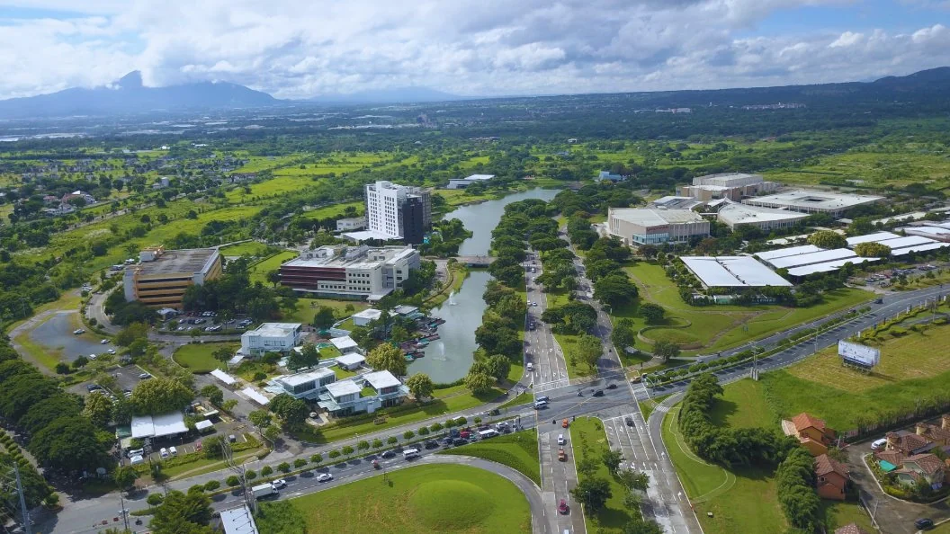 Developer marketing imagery for Nuvali. Confirm current site condition; proposed designs and model presentations are illustrative.