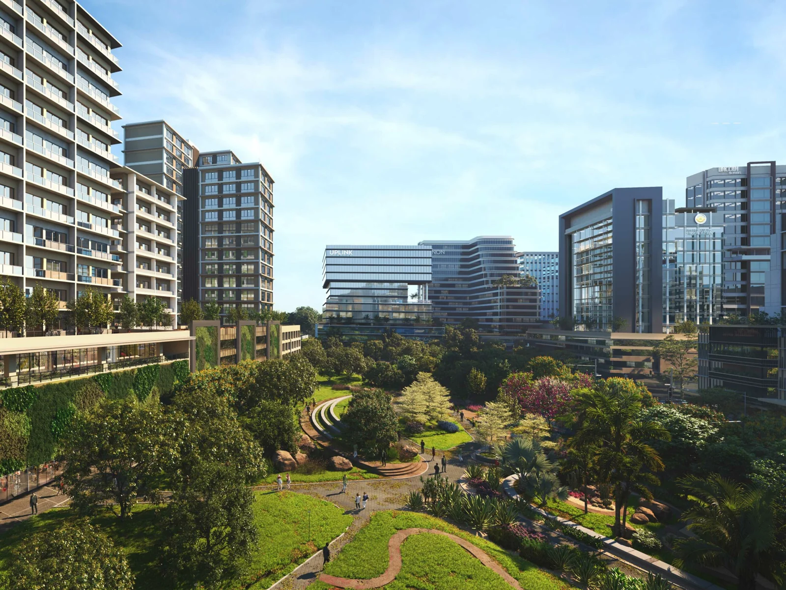 Developer marketing imagery for Nuvali. Confirm current site condition; proposed designs and model presentations are illustrative.
